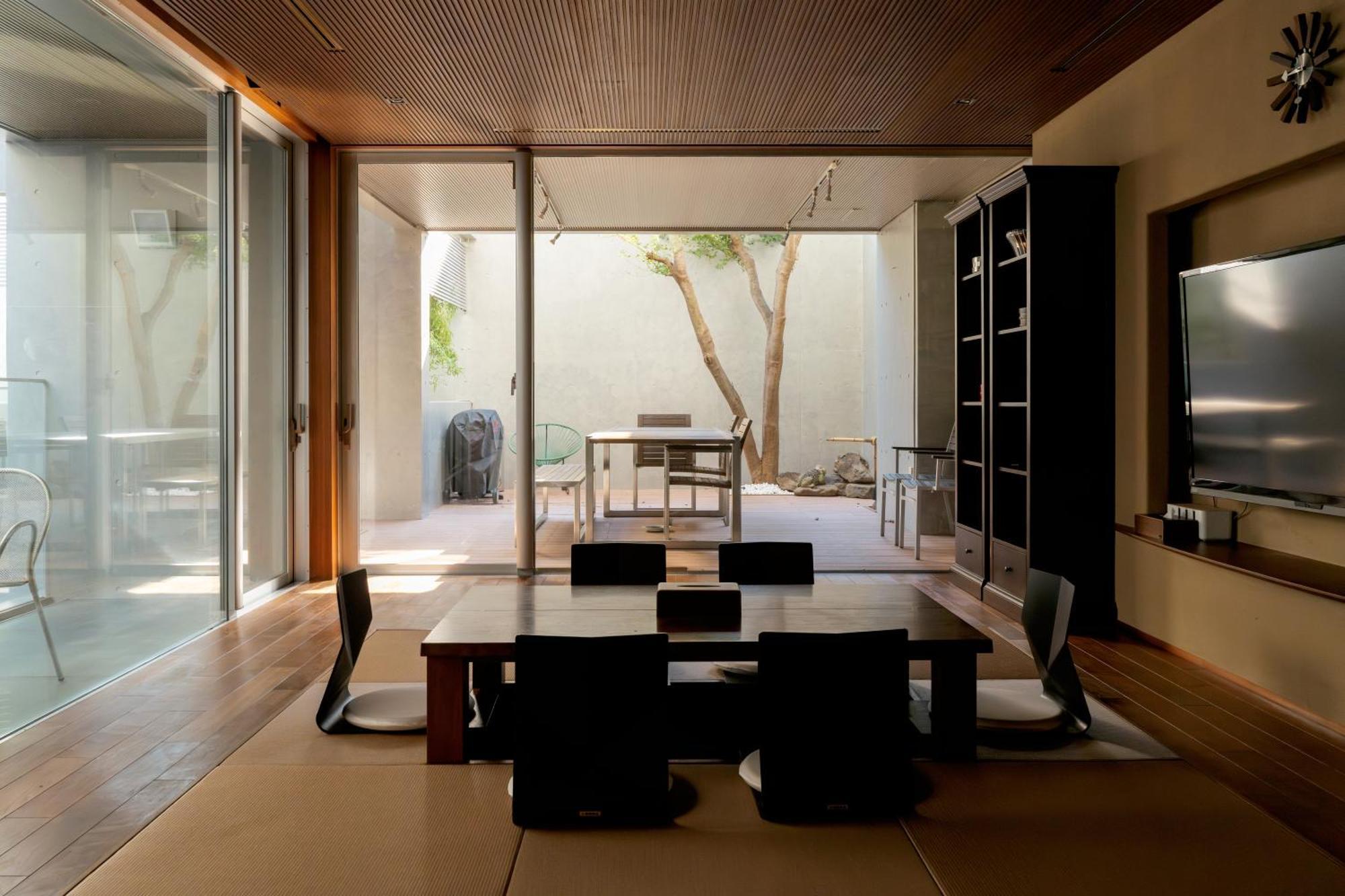Azabu Modern House The Tokyo Tower Can Be Seen From The Villa 500M2 Exterior photo